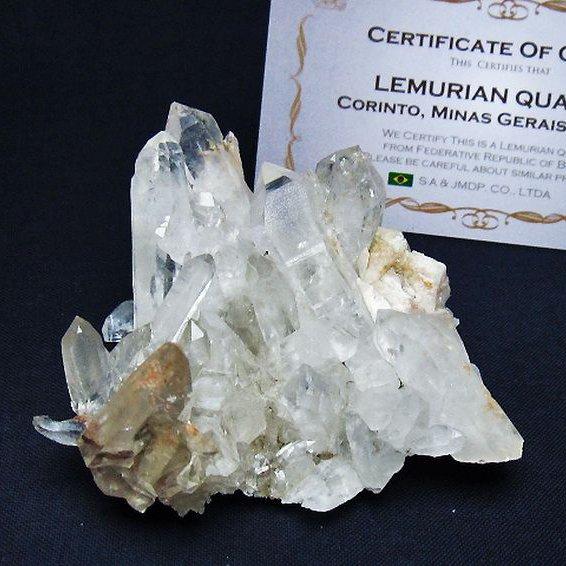 レムリアンシード　ミナスジェライス州 レムリアンシード 水晶 クラスター ミナスジェライス州コリント産