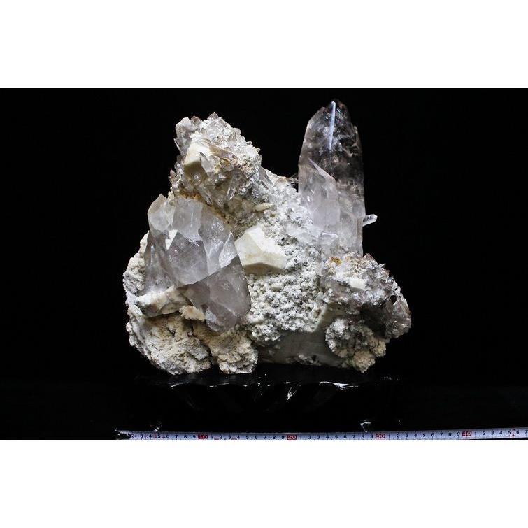 16.4Kg カルサイト ライトニング水晶クラスター パワーストーン 天然石