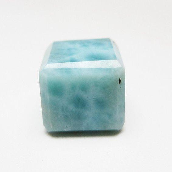 天然石ラリマー ドミニカ産・最高品質]宝石質ラリマーエッグシェイプ - 埼玉県吉川市の