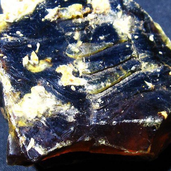 ブルーアンバー 原石 t800-1588 : 誠安天然石専門店 - 通販 - Yahoo