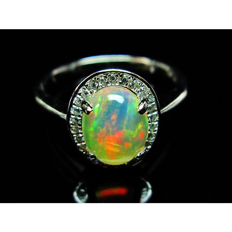 プレシャスオパール 指輪 (16号) t800-518 : 誠安天然石専門店 - 通販