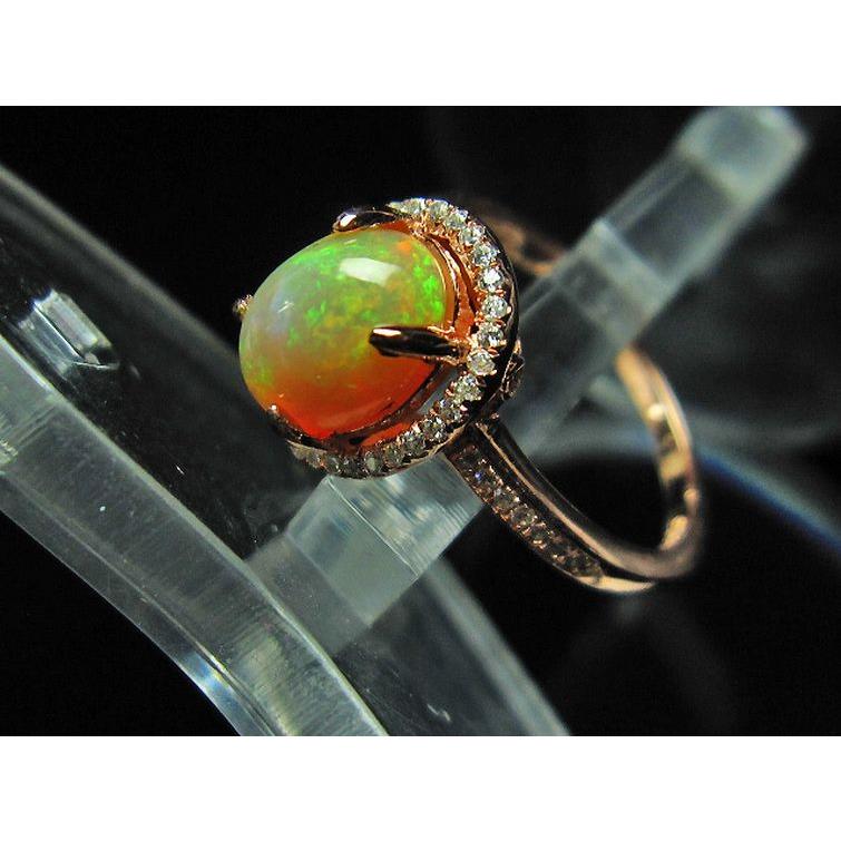プレシャスオパール 指輪 (14号) t800-572 : 誠安天然石専門店 - 通販