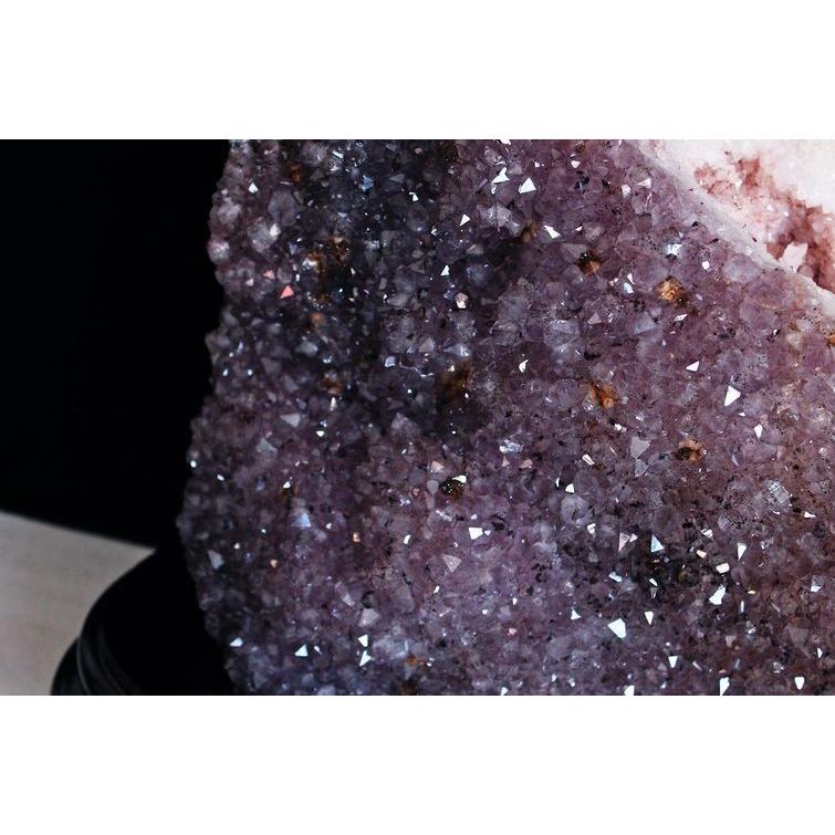 23.9Kg ブラジル産 タイチンルチルフラワー水晶アメジストクラスター