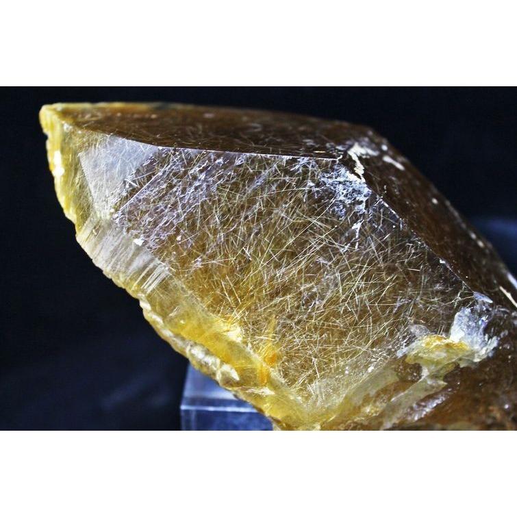 ルチルクォーツ クラスター ゴールドタイチンルチル 1.7Kg