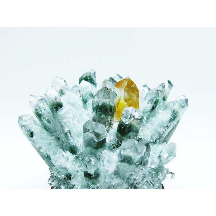 緑水晶 グリーンクォーツ クラスター t802-5585 : 誠安天然石専門店