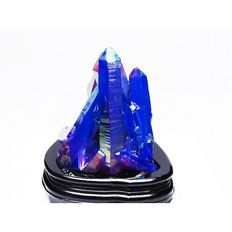 1.5Kg オーラ水晶 オーラクリスタル クラスター (レインボー) t802