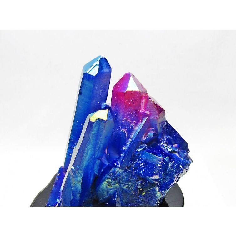 1.5Kg オーラ水晶 オーラクリスタル クラスター (レインボー) t802
