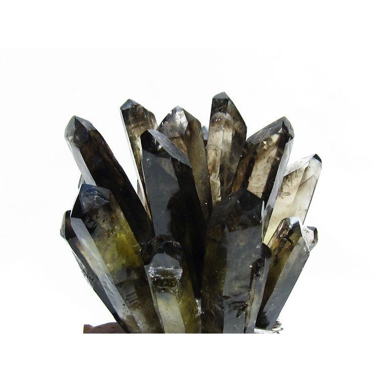 黒水晶 ブラッククォーツ クラスター t802-6284