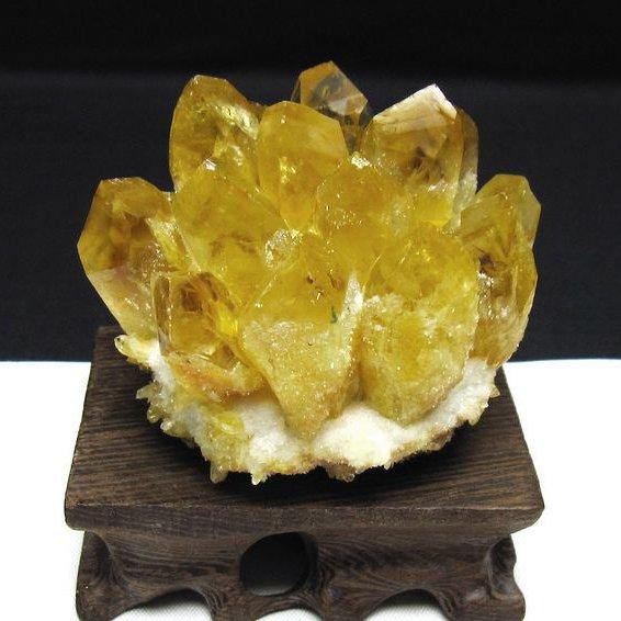 黄水晶 イエロークォーツ クラスター t802-6313 : 誠安天然石専門店