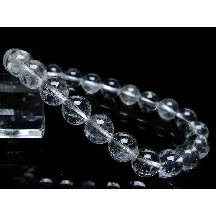 クラック水晶 ブレスレット 9mm t82-10471 : 誠安天然石専門店 - 通販