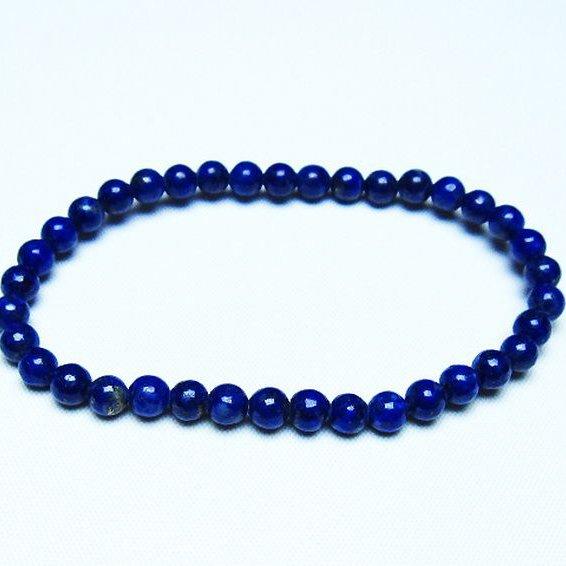 ラピスラズリ ブレスレット 5mm t83-11355 : 誠安天然石専門店 - 通販