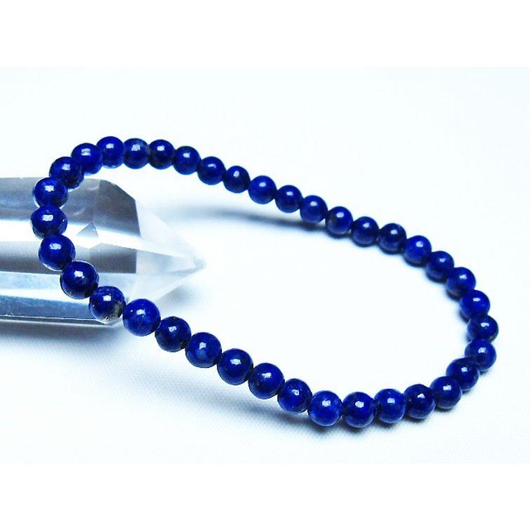 ラピスラズリ ブレスレット 5mm t83-11355 : 誠安天然石専門店 - 通販