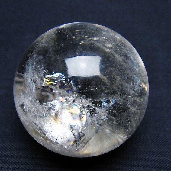 ヒマラヤ水晶 丸玉 34mm t91-9038 : 誠安天然石専門店 - 通販 - Yahoo