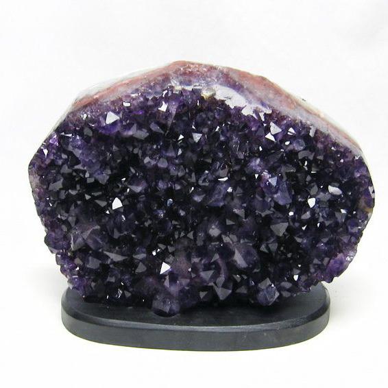 3.4Kg ウルグアイ産 フラワーアメジストクラスター t95-10854 : 誠安