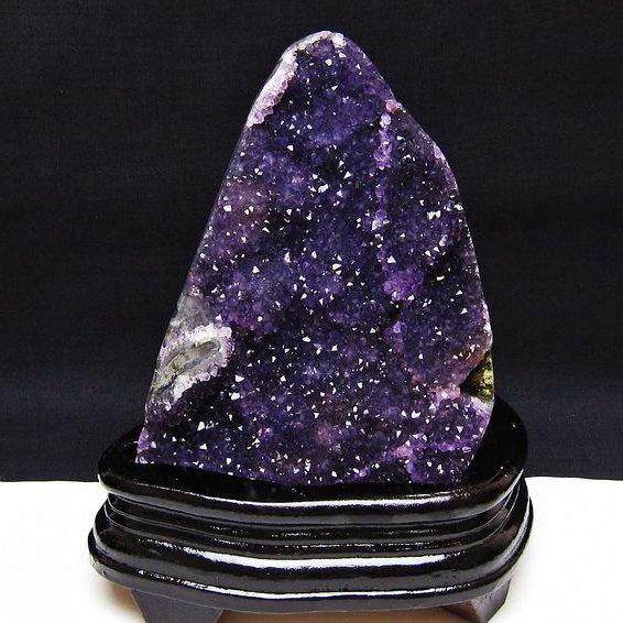 1.1Kg ウルグアイ産 フラワーアメジストクラスター amethyst t95-11494