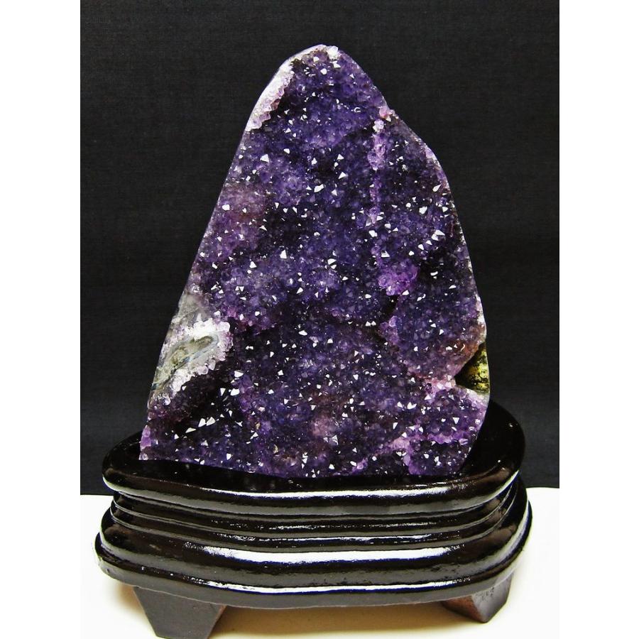 1.1Kg ウルグアイ産 フラワーアメジストクラスター amethyst t95-11494