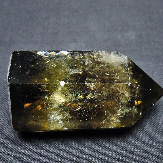 【金運·浄化】シトリン☆黄水晶 六角柱レインボー☆ファントム 超パワーA1506 楽天市場】虹入り シトリン 不定形タンブル 黄水晶□ブラジル産