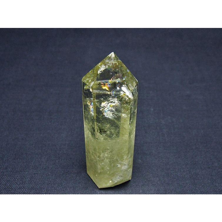 虹入り シトリン水晶 六角柱 t98-2295 : 誠安天然石専門店 虹入り シトリン水晶 六角柱 t98-2295 : 誠安天然石専門店