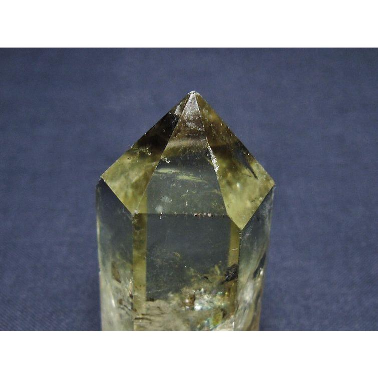 虹入り シトリン水晶 六角柱 t98-2298 : 誠安天然石専門店 - 通販