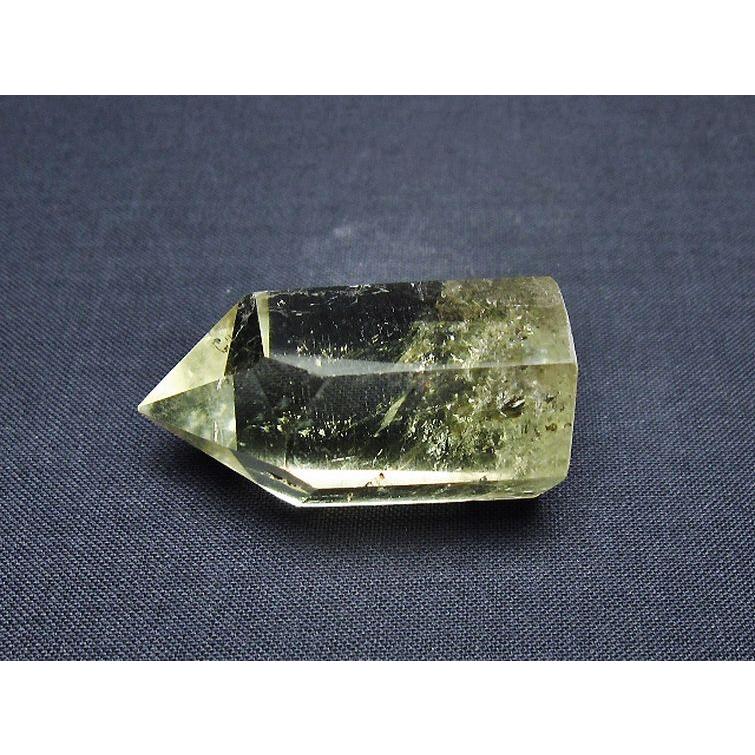 虹入り シトリン水晶 六角柱 t98-2321 : 誠安天然石専門店 - 通販
