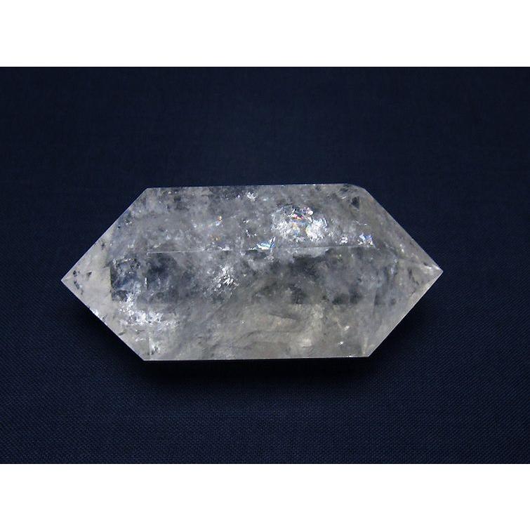 水晶　クラスター　ポイント　原石　ヒマラヤ産 【希少】 2 虹入り ヒマラヤ水晶ダブルポイント t98-2532 : 誠安天然石専門店