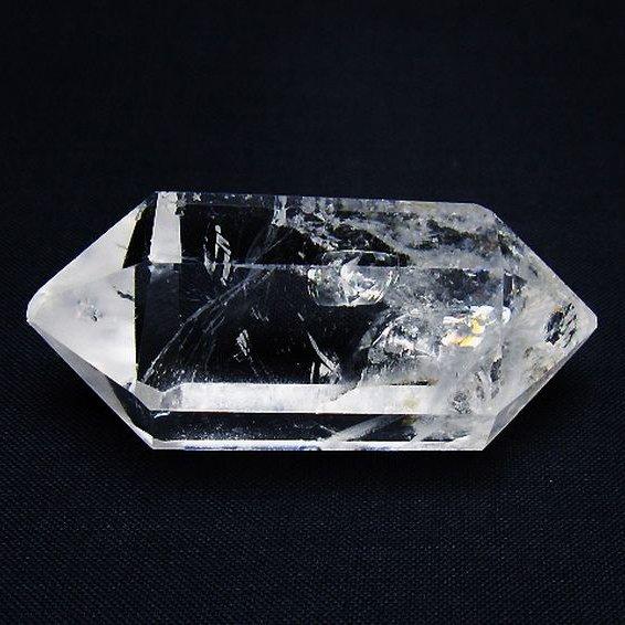 虹入り ヒマラヤ水晶ダブルポイント t98-2619 : 誠安天然石専門店