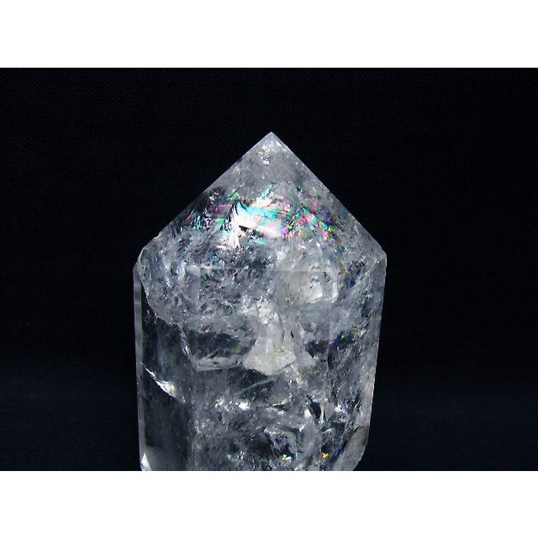 虹入り ヒマラヤ水晶ダブルポイント t98-2675 : 誠安天然石専門店