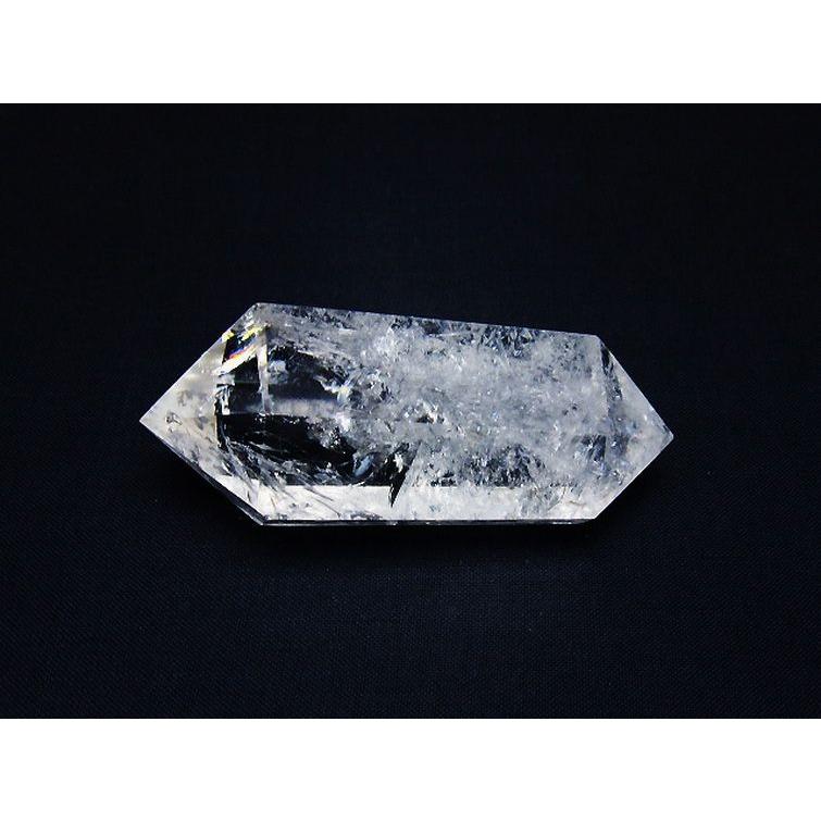 虹入り ヒマラヤ水晶ダブルポイント t98-2728 : 誠安天然石専門店