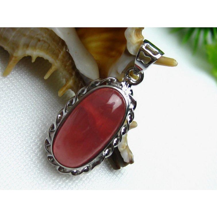 インカローズ ロードクロサイト ペンダント w12-74 : 誠安天然石専門店