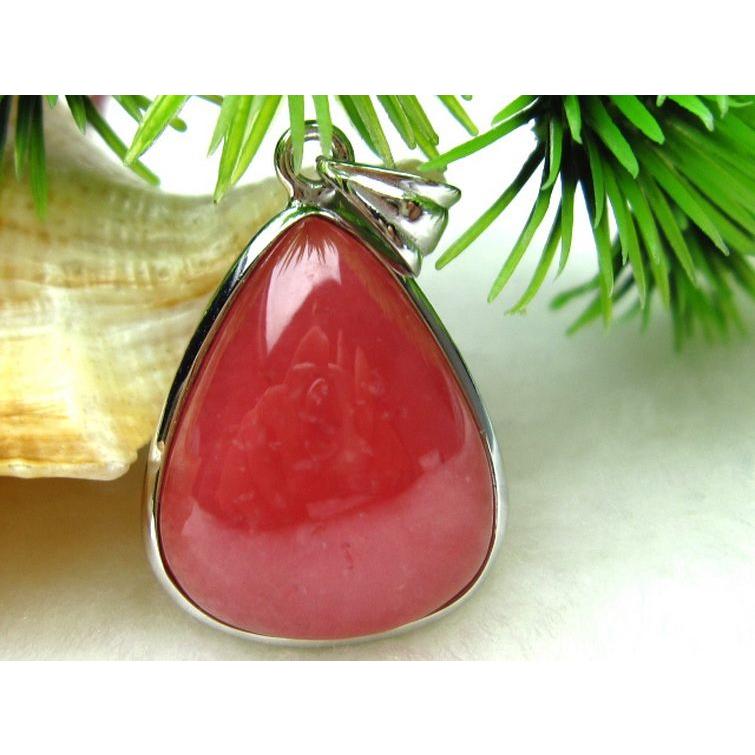 インカローズ(ロードクロサイト)約48mm インカローズ ロードクロサイト ペンダント w9-48 : 誠安天然石専門店