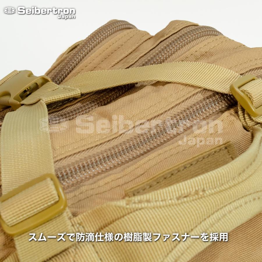 サイバトロン バックパック 3Pタクティカル MOLLE 防水 軽量 アウトドア ミリタリー U.Sタイプ リュックデイパック｜seibertron｜15