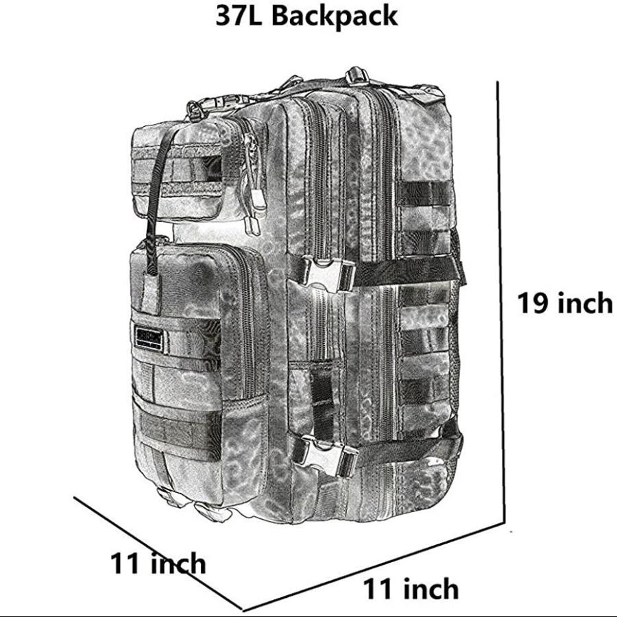サイバトロン公式 バックパック タクティカル MOLLE 防水 軽量 サイバトロン公式 バックパック タクティカル MOLLE 防水 軽量