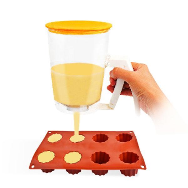 パンケーキ バッターディスペンサー 粉つぎ器 粉つぎバッター たこ焼き レバーを引くだけで注げる たこ焼き作り パンケーキ作り T02