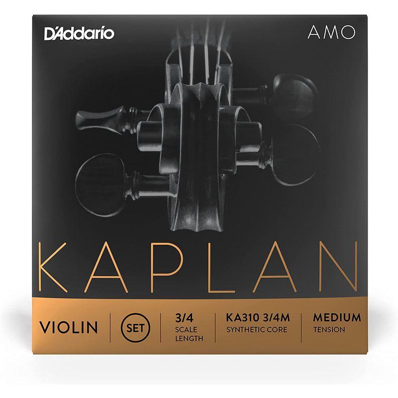 専門モールです D´Addario ダダリオ バイオリン弦 Kaplan Amo セット KA310 3/4M Medium Tension 国内正規品