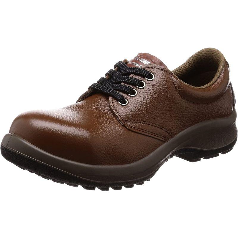 ミドリ安全　安全靴　JIS規格　LPM210　22.5　cm　3E　ブラウン　女性用　短靴　プレミアムコンフォート