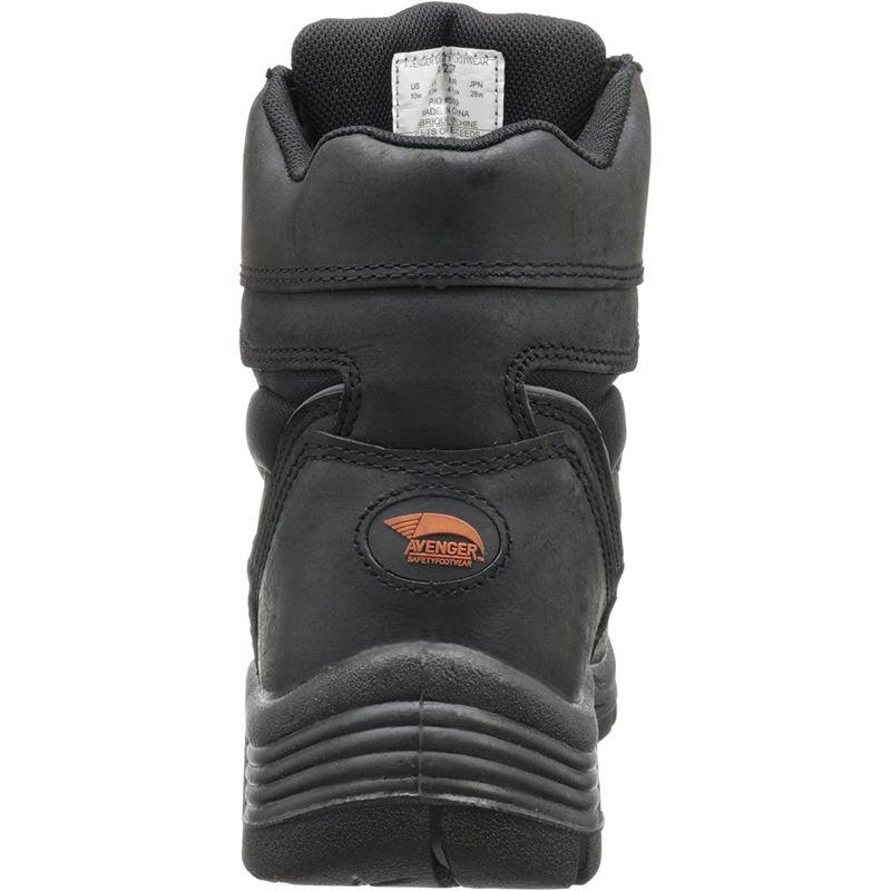 Avenger　Safety　Footwear　カラー:　ブラック　メンズ