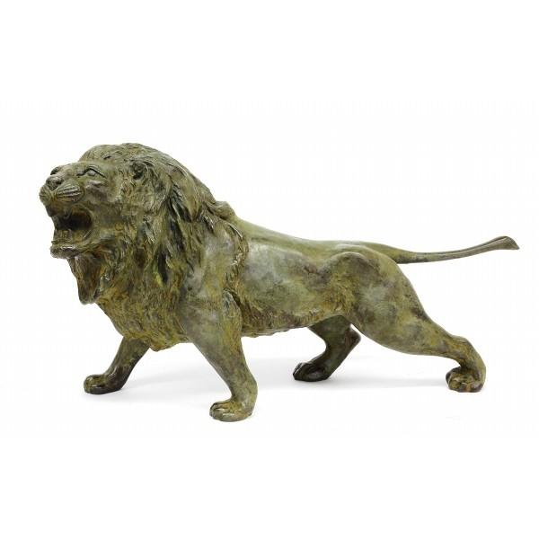 買取売値 置物 ライオン 彫刻 銅像 彫像 ブロンズ像 オブジェ フィギュア 動物 魔除け R219 47 04 セールスショップ Demosiliguricollege Nextgensoftware Co In