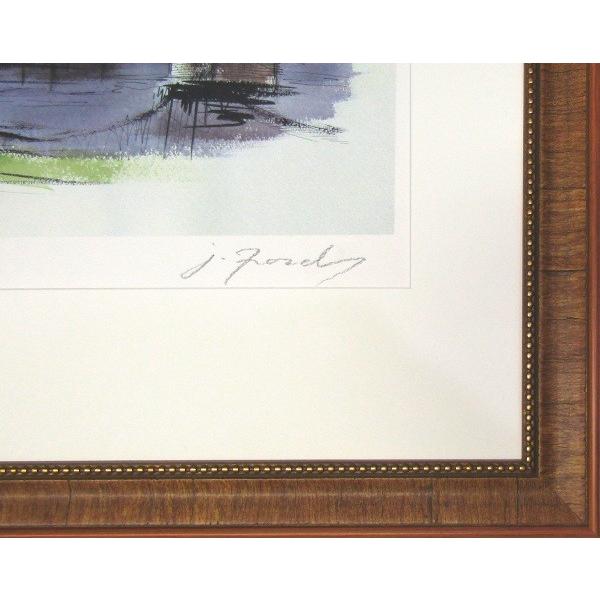 ジェームス フォード 作品 城へのびる橋 リトグラフ 額付き 絵画 版画 風景画 イギリスの画家 ヨーロッパの城 B4176 駿河画廊サプライズ 通販 Yahoo ショッピング