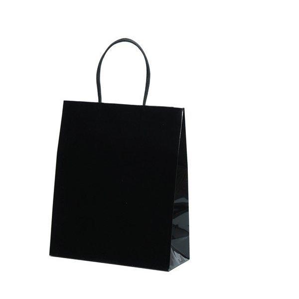 手提袋（手提げ紙袋） ＳＴＢ　プリティ　黒　巾260×マチ100×高さ310mm（10枚セット）｜seibu-store｜02