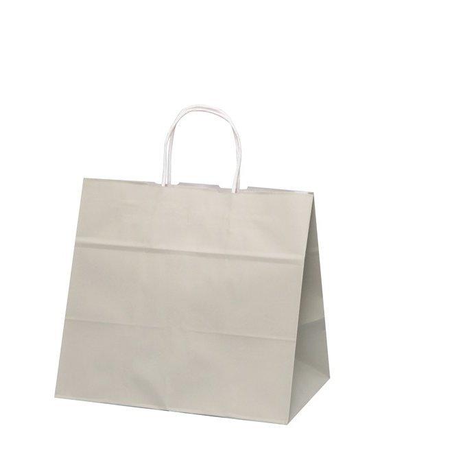 手提袋（手提げ紙袋） ＨＶ７５　グレー　巾340×マチ220×高さ315mm（50枚セット）｜seibu-store｜02