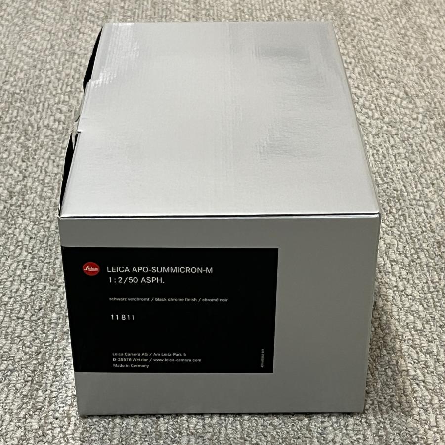 ライカ Leica APO-SUMMICRON-M 50mm f2 ASPH. black chrome ライカ Leica APO-SUMMICRON-M 50mm f2 ASPH. black chrome