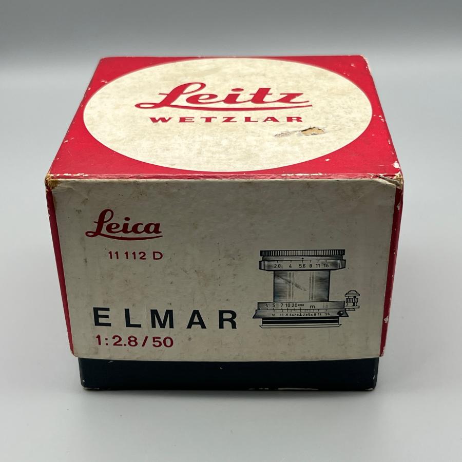 ライカMシステム ELMAR 50mm f2.8 エルマー ライカ Mマウント 元箱