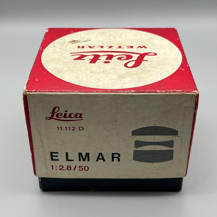 ライカMシステム ELMAR 50mm f2.8 エルマー ライカ Mマウント 元箱