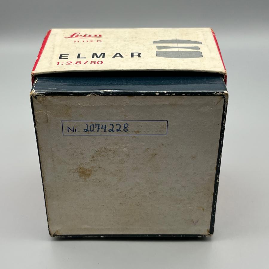 ライカMシステム ELMAR 50mm f2.8 エルマー ライカ Mマウント 元箱
