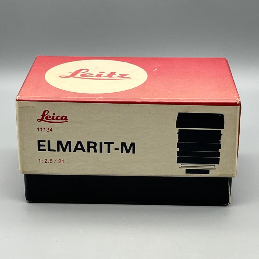 Leica ELMARIT-M 21mm f2.8 当時モノ元箱付き ライカMシステム ELMARIT-M 21mm f2.8 エルマリート ライカ Mマウント