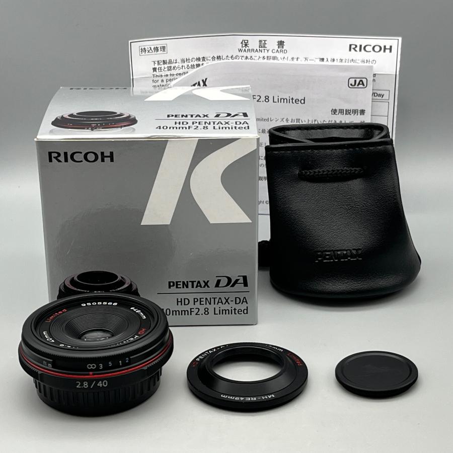 DAシリーズ HD PENTAX-DA 40mm F2.8 Limited HDペンタックスDA