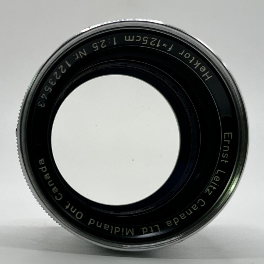 ライカ（Leica） Hektor 12.5cm f2.5 ヘクトール 125mm Visoflexレンズ