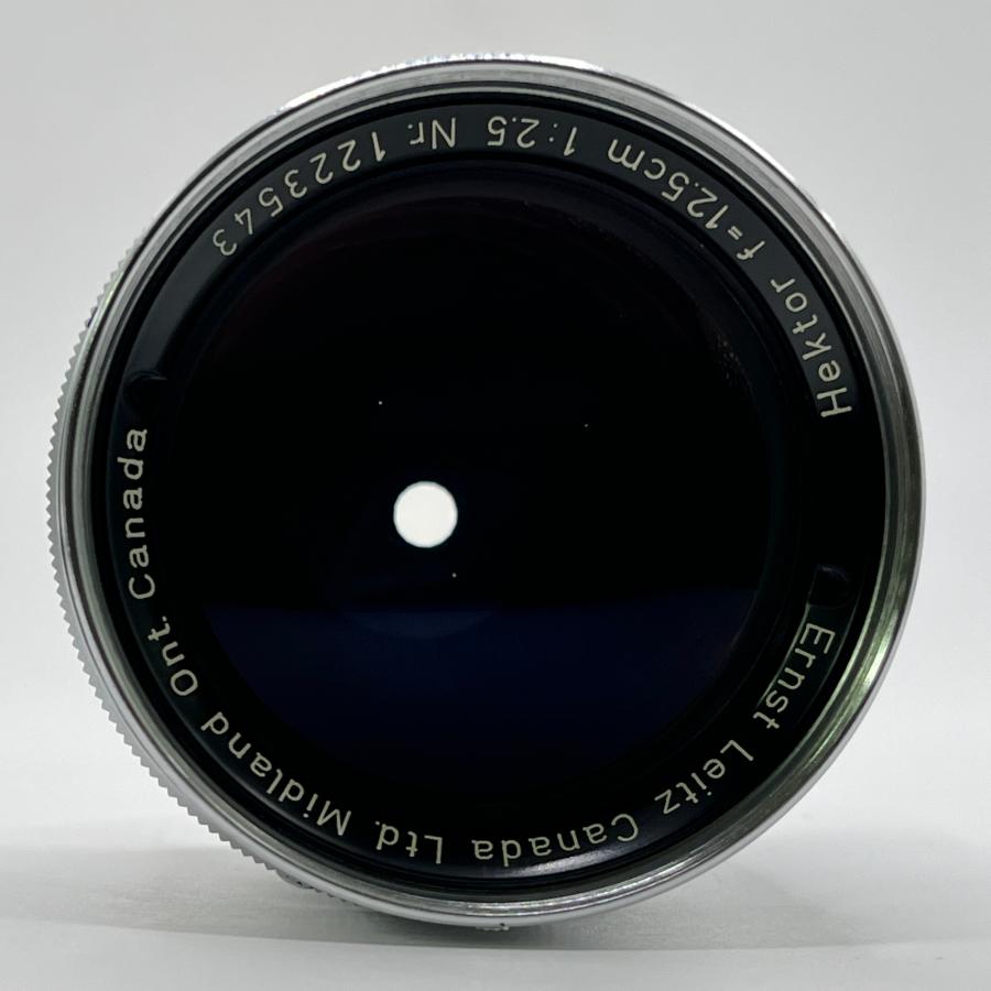 ライカ（Leica） Hektor 12.5cm f2.5 ヘクトール 125mm Visoflexレンズ