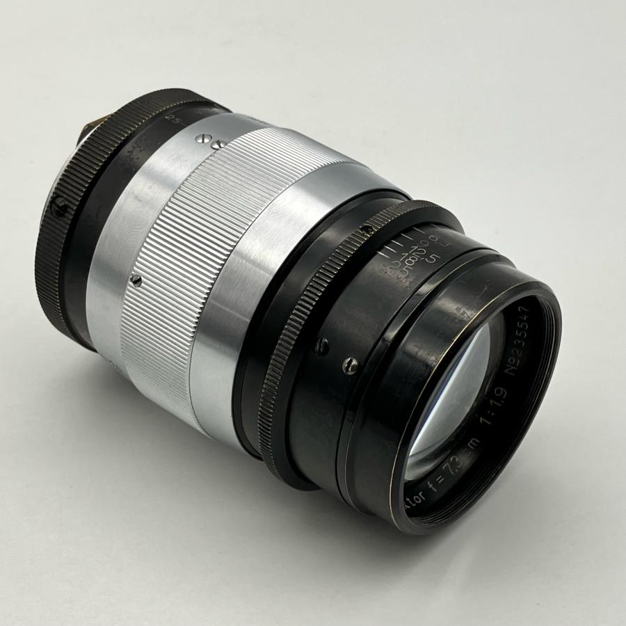 Hektor 7.3cm f1.9 Ernst Leitz Wetzlar ヘクトール 73mm エルンスト ライツ ウェツラー Lマウント｜seibucamera｜05