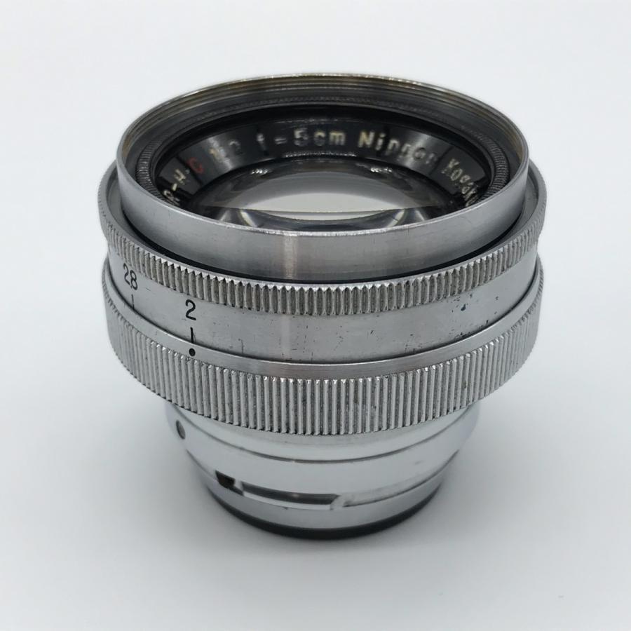 カメラ フィルムカメラ NIKKOR-H・C 5cm f2 Nippon Kogaku Tokyo ニッコール 50mm 日本光学 